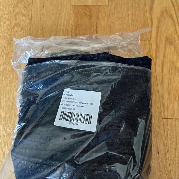 BDG Niko Mid-Rise Baggy Skate Jean Taille 33W (99tx) Neuf - Picture 2 of 4